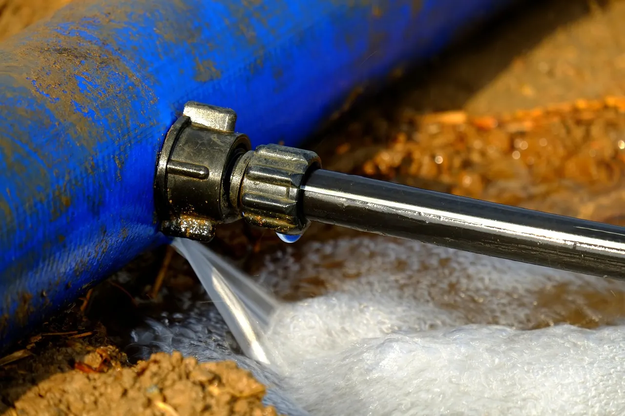 Waterleiding bevroren
